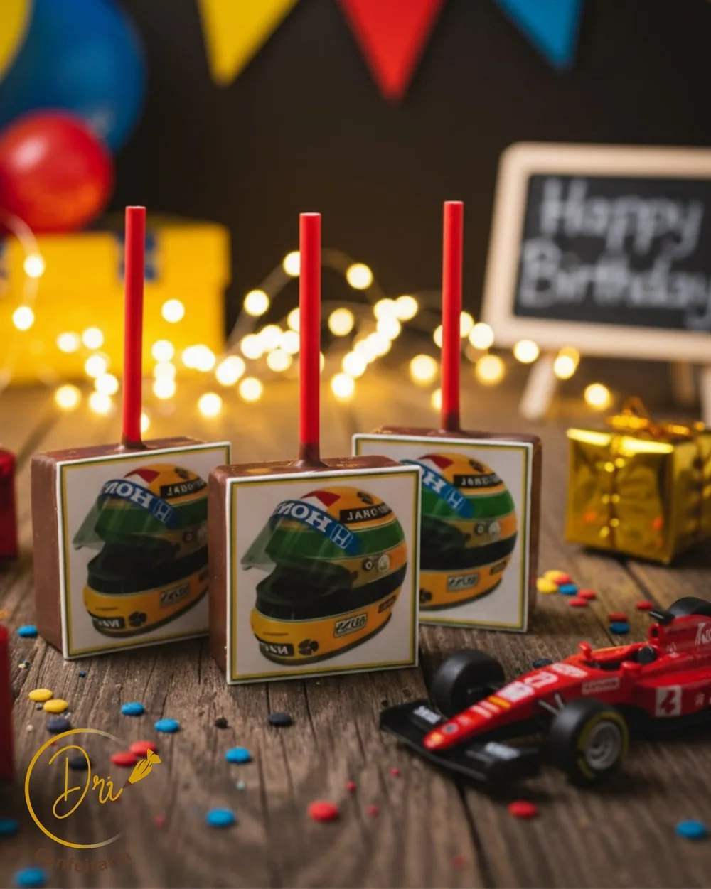 Pão de mel em festa de aniversário